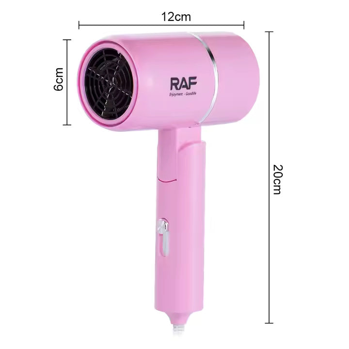 2-in-1 Straightener & Hair Curler + Foldable Hair Dryer