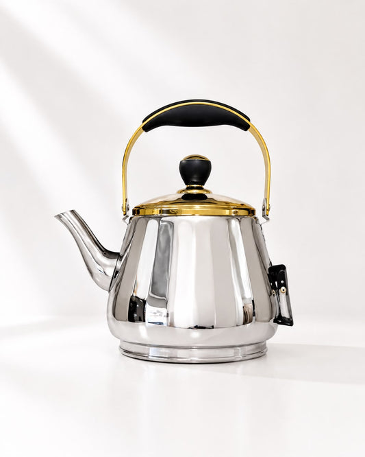 Luxury Stainless Steel Teapot