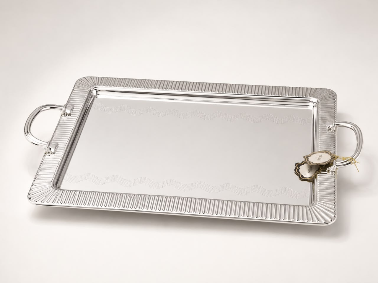 Elegant Stainless-Steel Tray