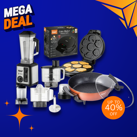 5-in-1 Blender + Electric Pot Cooker + Happy Cake Maker