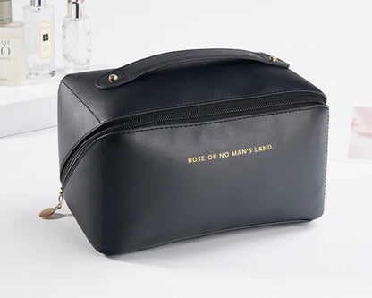 Leather Makeup Pouch