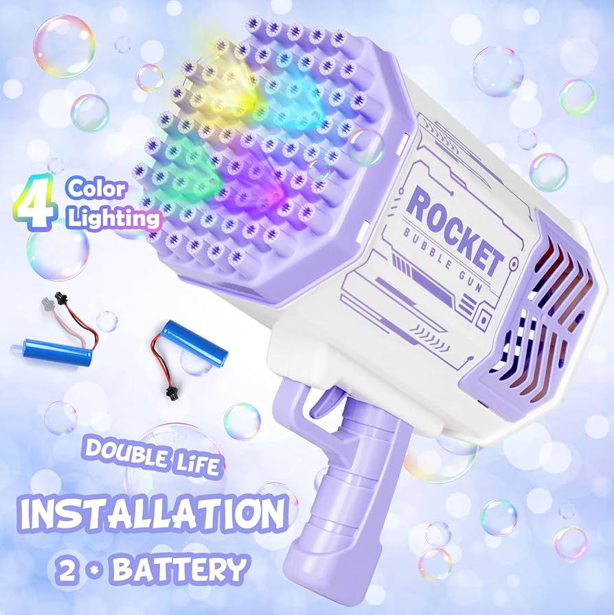 Rocket Bubbles Gun