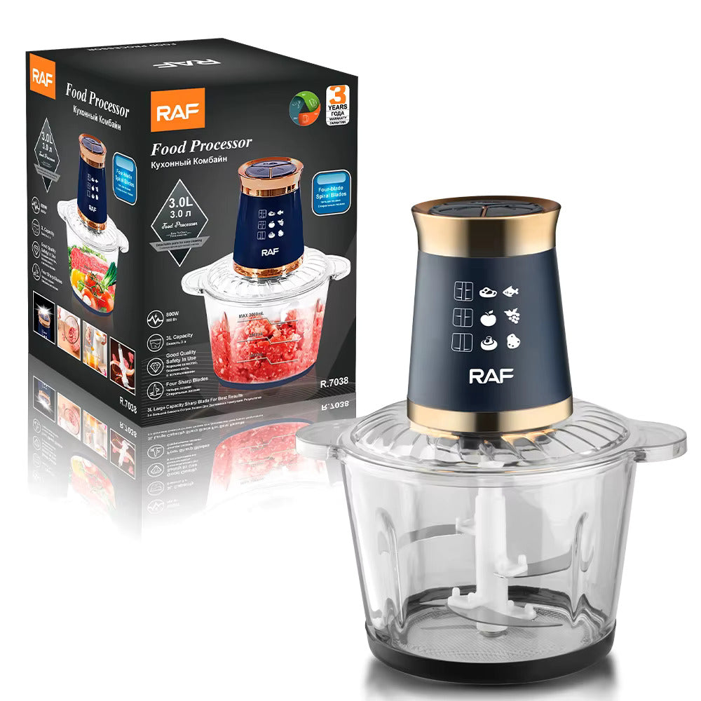 Electric Food Processor 3L