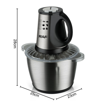 Food Processor Stainless-Steel 3L