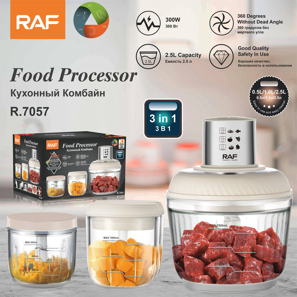 Food Processor 3 in 1 + Free Vacuum Sealer