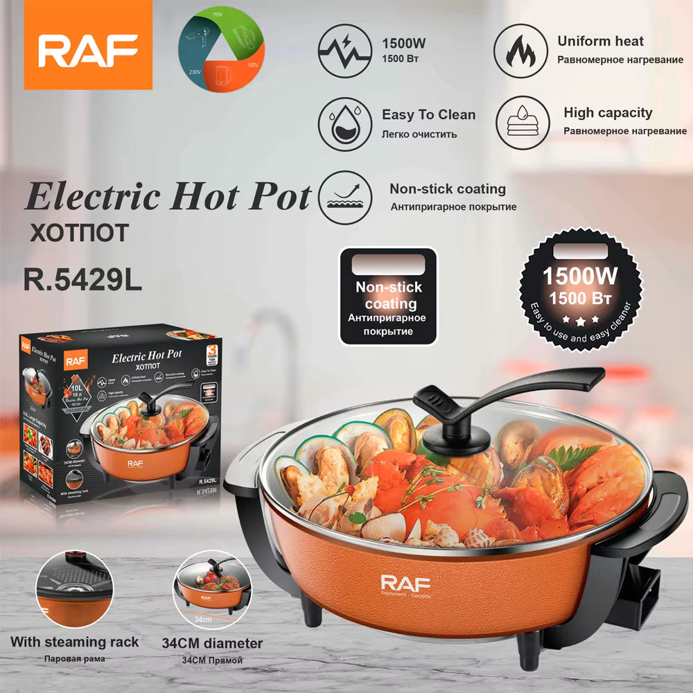 Multifunctional Electric Pot Cooker 10L