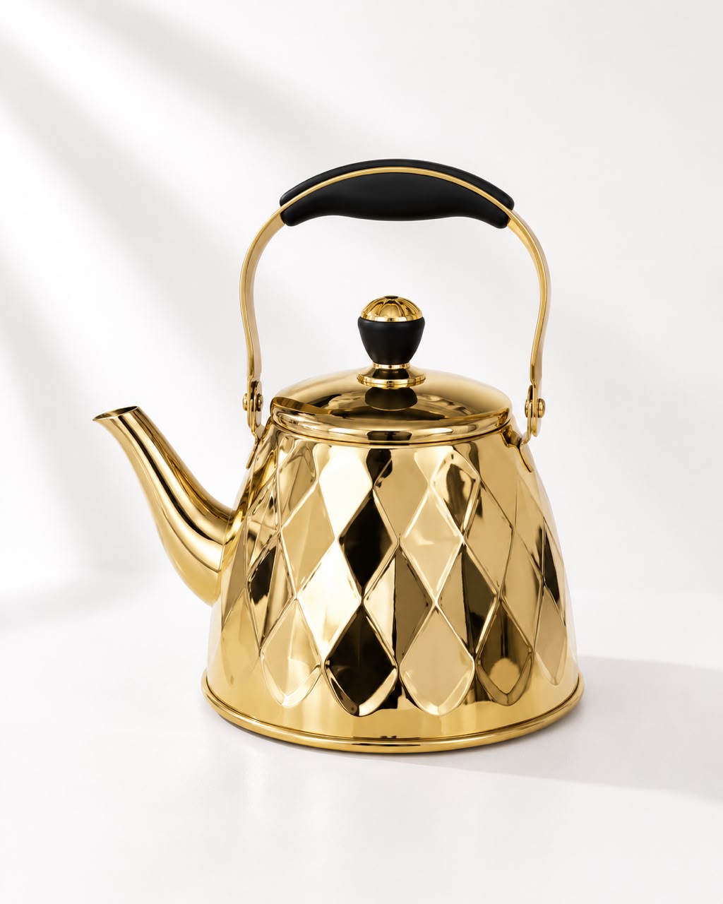 Luxury Stainless Steel Teapot