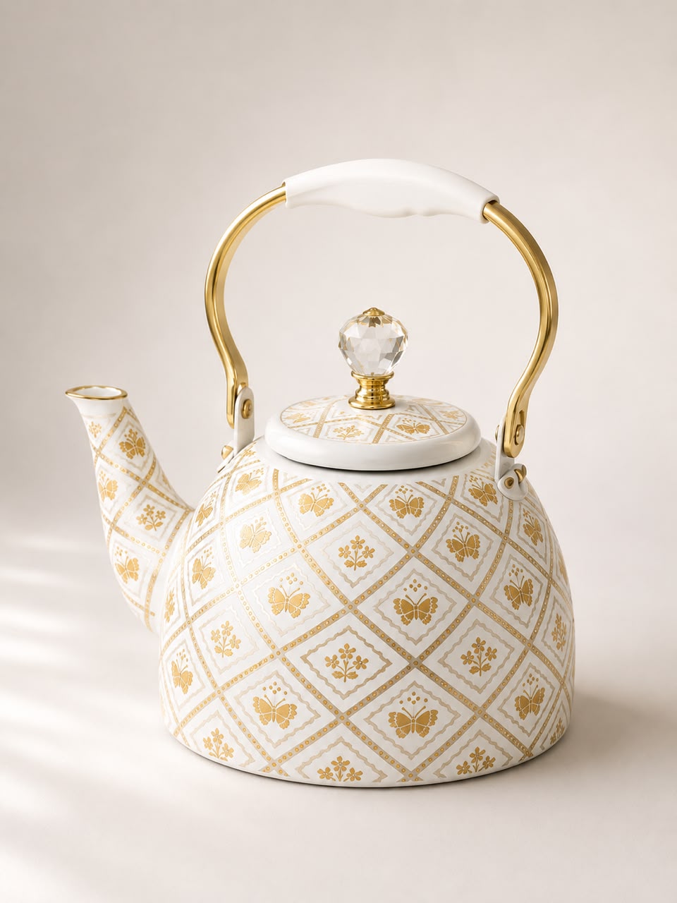 Luxury Stainless Steel Teapot